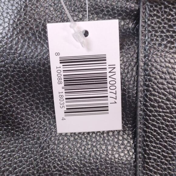 Black faux leather Backpack - Picture 10 of 16